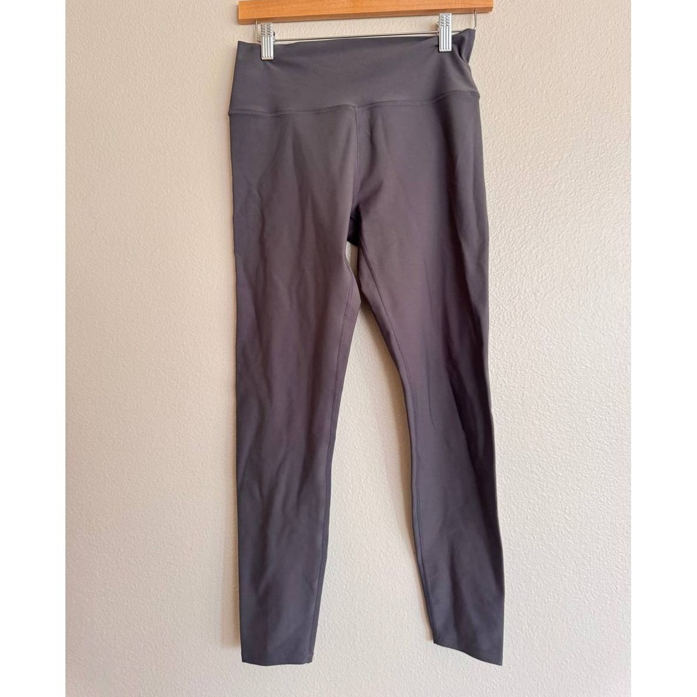 SAGE Collective Gray Mauve High Rise Compression Leggings Yoga Athleisure Gym M